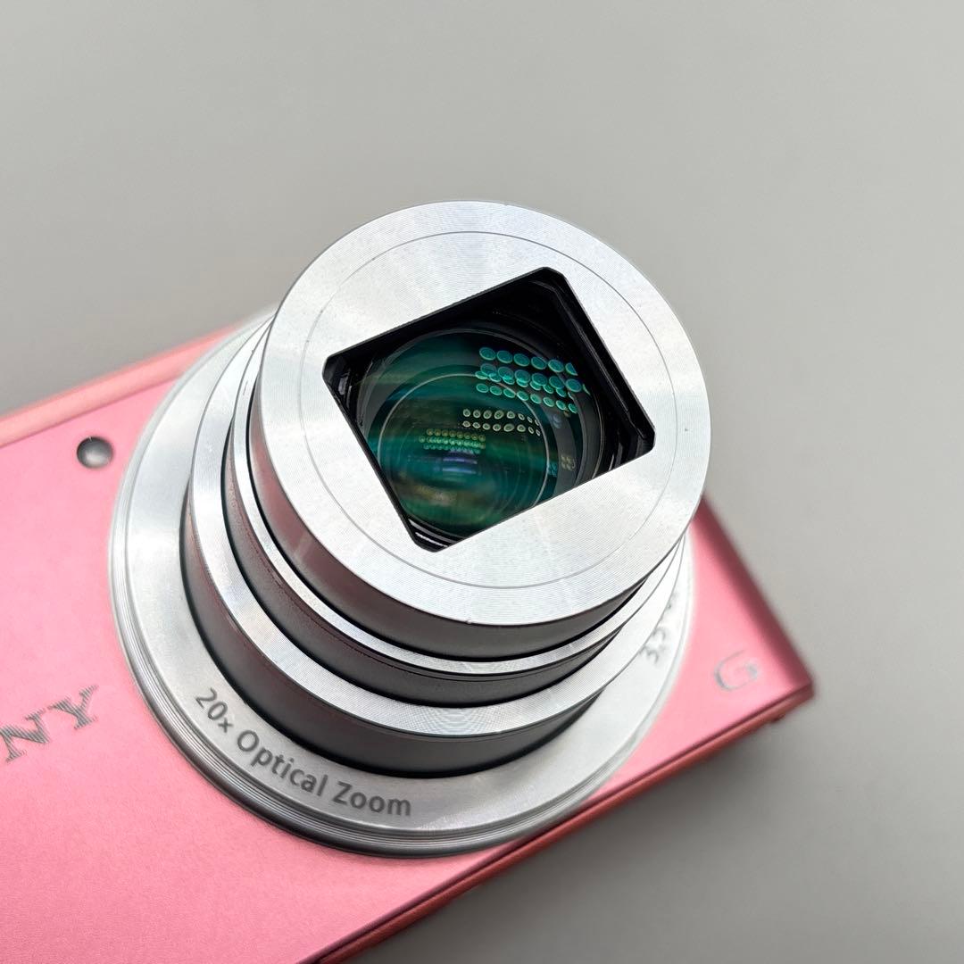 【動作品・Wi-Fi】サイバーショット DSC-WX350 コンデジ ピンク