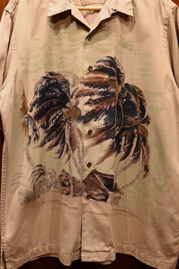 Polo by Ralph Lauren アロハシャツ ヤシの木 プリント 半袖