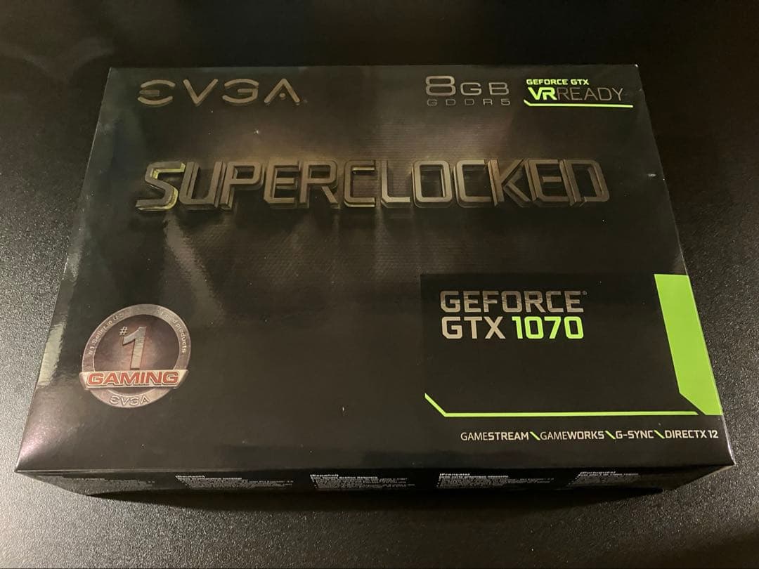 【ゆな】EVGA GeForce GTX 1070 SC