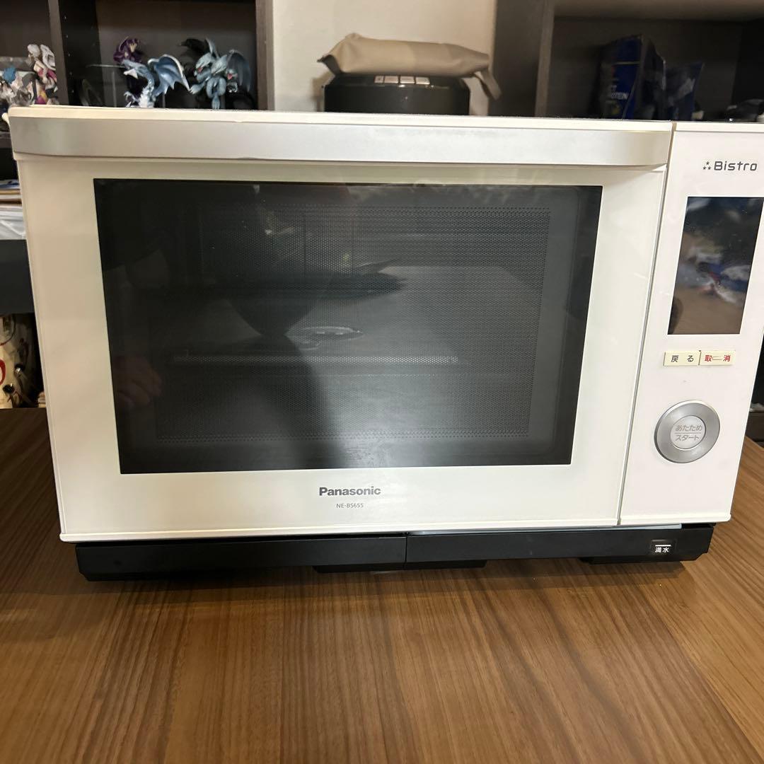 Panasonic Bistro ホワイト 電子レンジ　NE-BS655-W