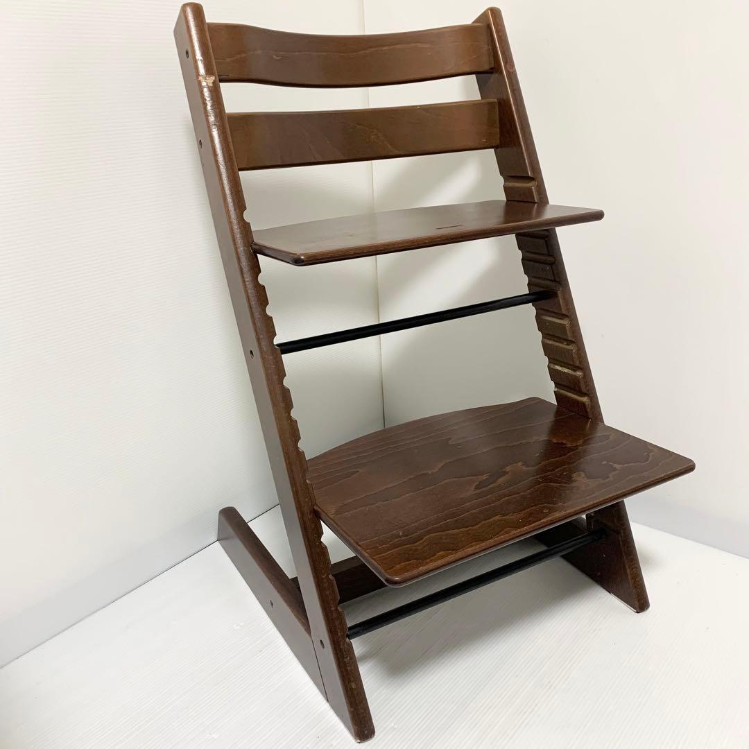 ストッケ トリップトラップ ブラウン 茶色 シリアル5