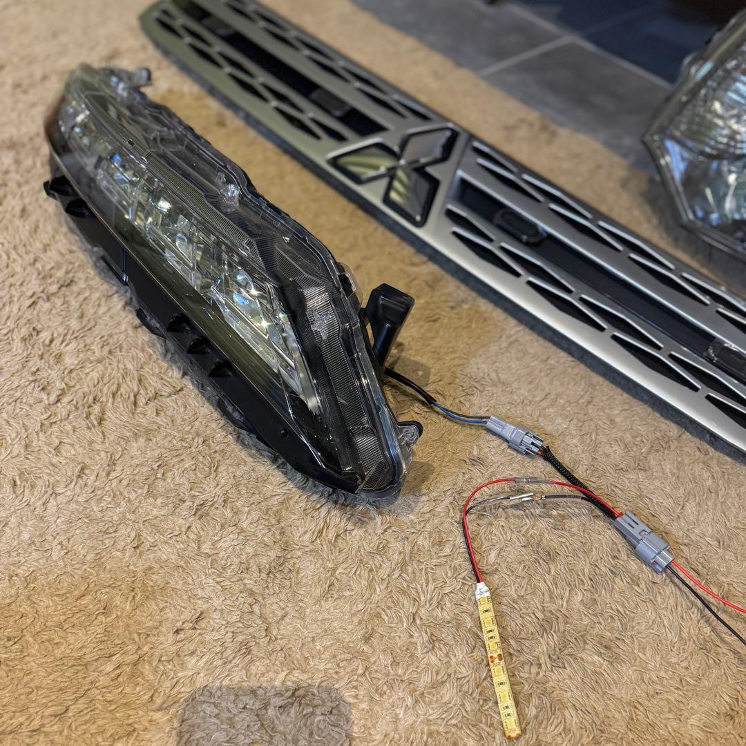 【ふなっしー】純正配線無加工で接続できる グリルマーカー 分岐ハーネス×２