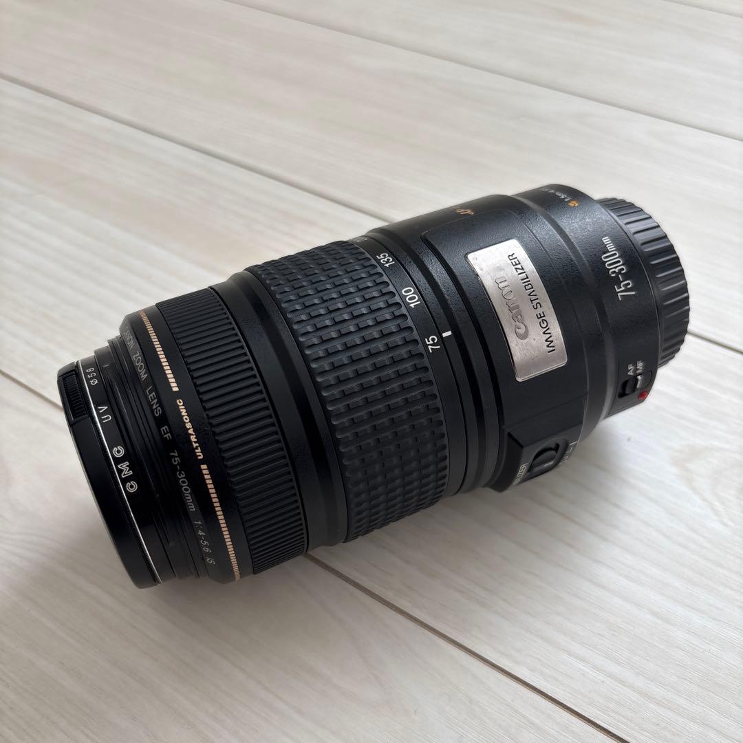 【ココ】Canon EF75-300mm f/ 4-5.6 is キヤノン