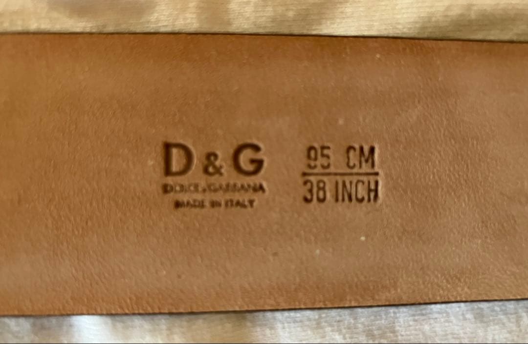 ノンコノンコ【新品未使用】D&G ベルト メンズ
