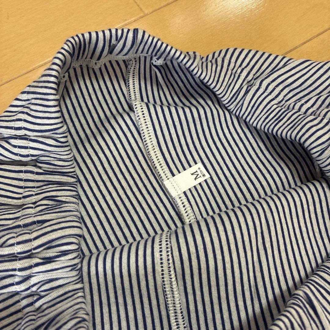 新品！ワコール 睡眠科学 パジャマ Ｍサイズ 長袖　ふわごころ　ストライプ