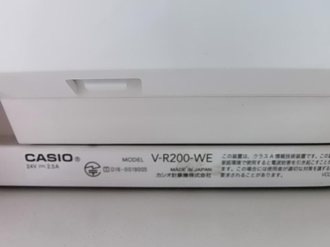 610設定無料タッチパネルAndroidカシオV-R200インボイスレジスター