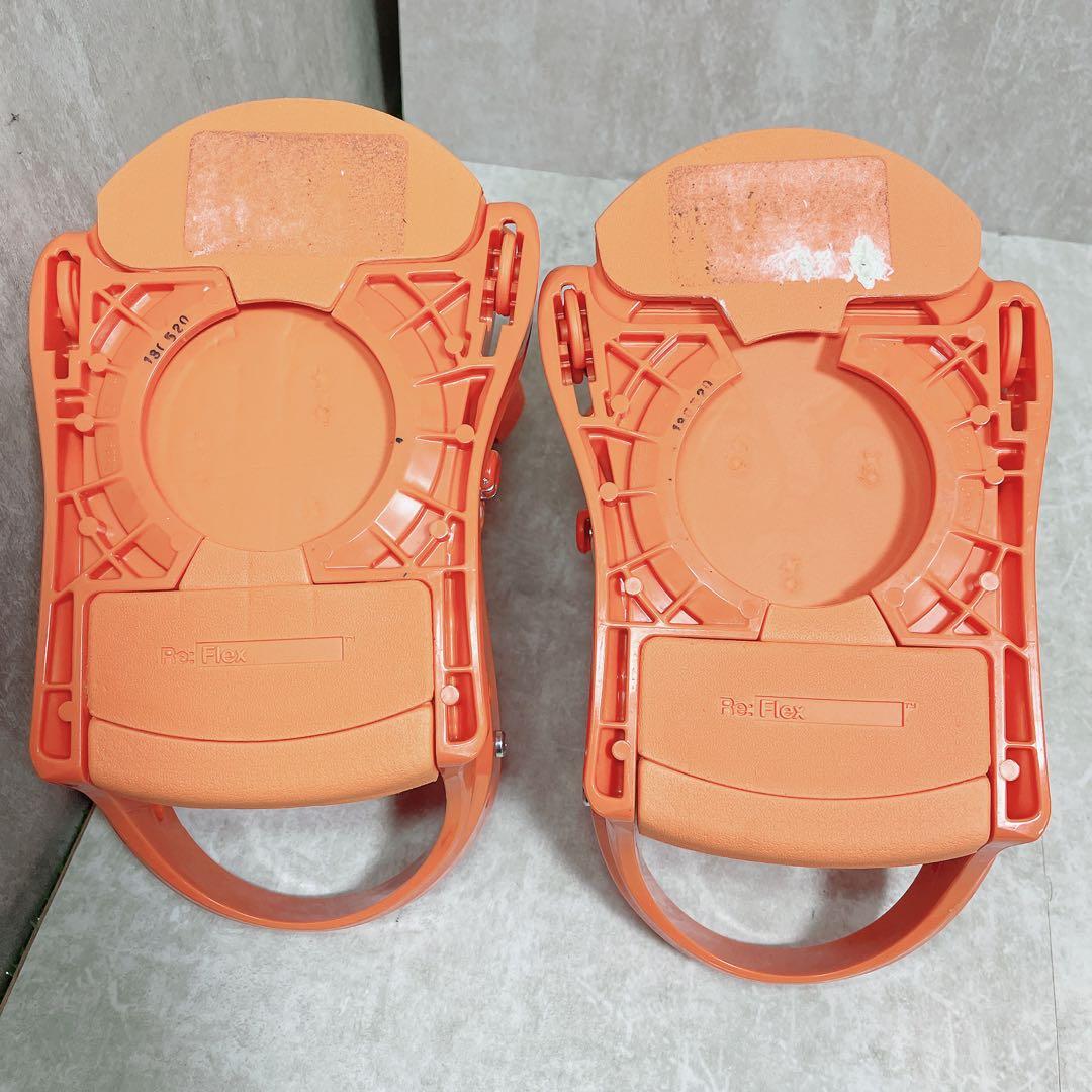 BURTON CUSTOM ビンディング Mサイズ オレンジ