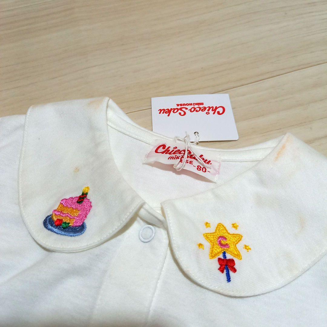 新品❣️チエコサク　ワンピースロンパース&ブラウス　セットアップ