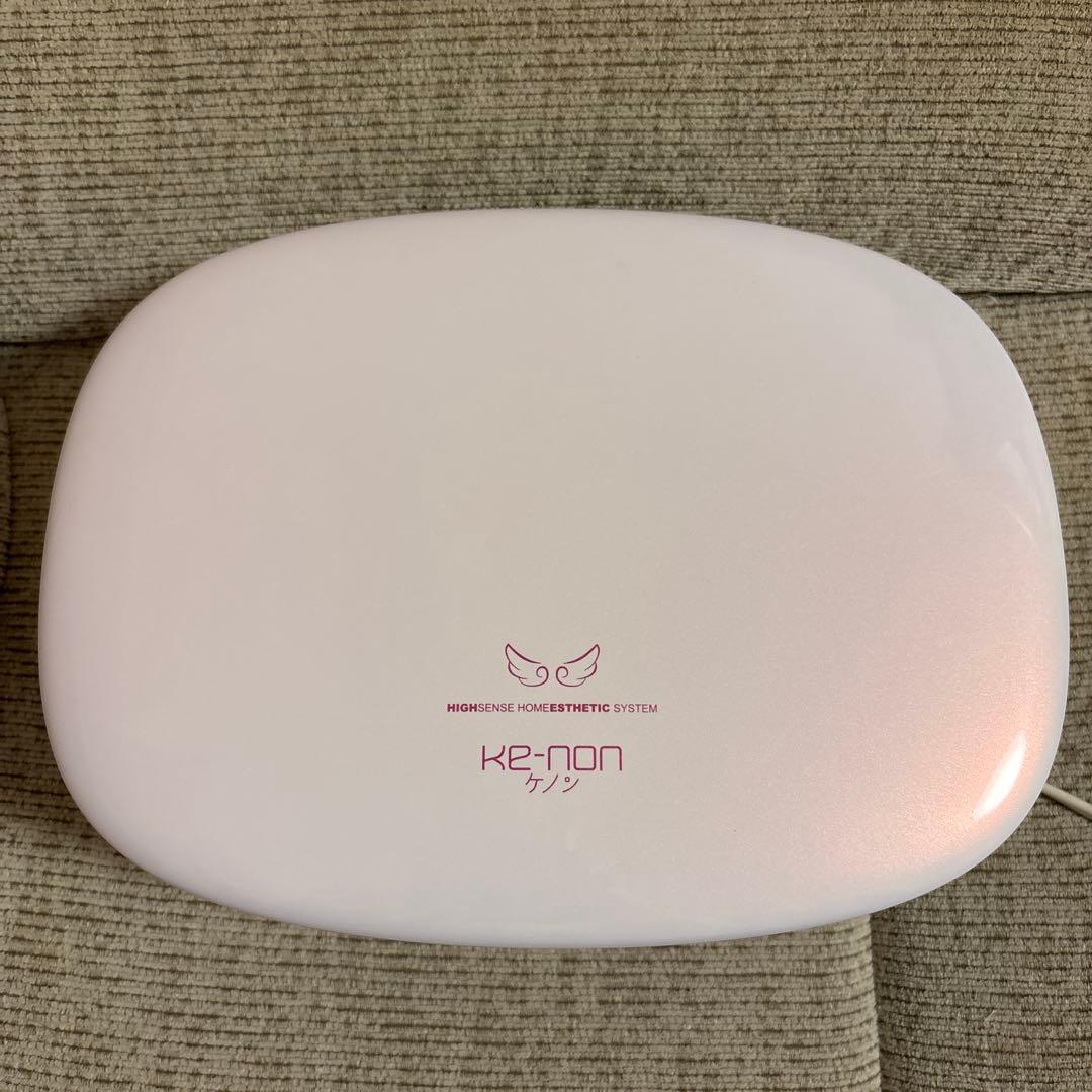 美品★ke-nonケノンver8.4白ホワイトスーパプレミアム眉毛脱毛付き