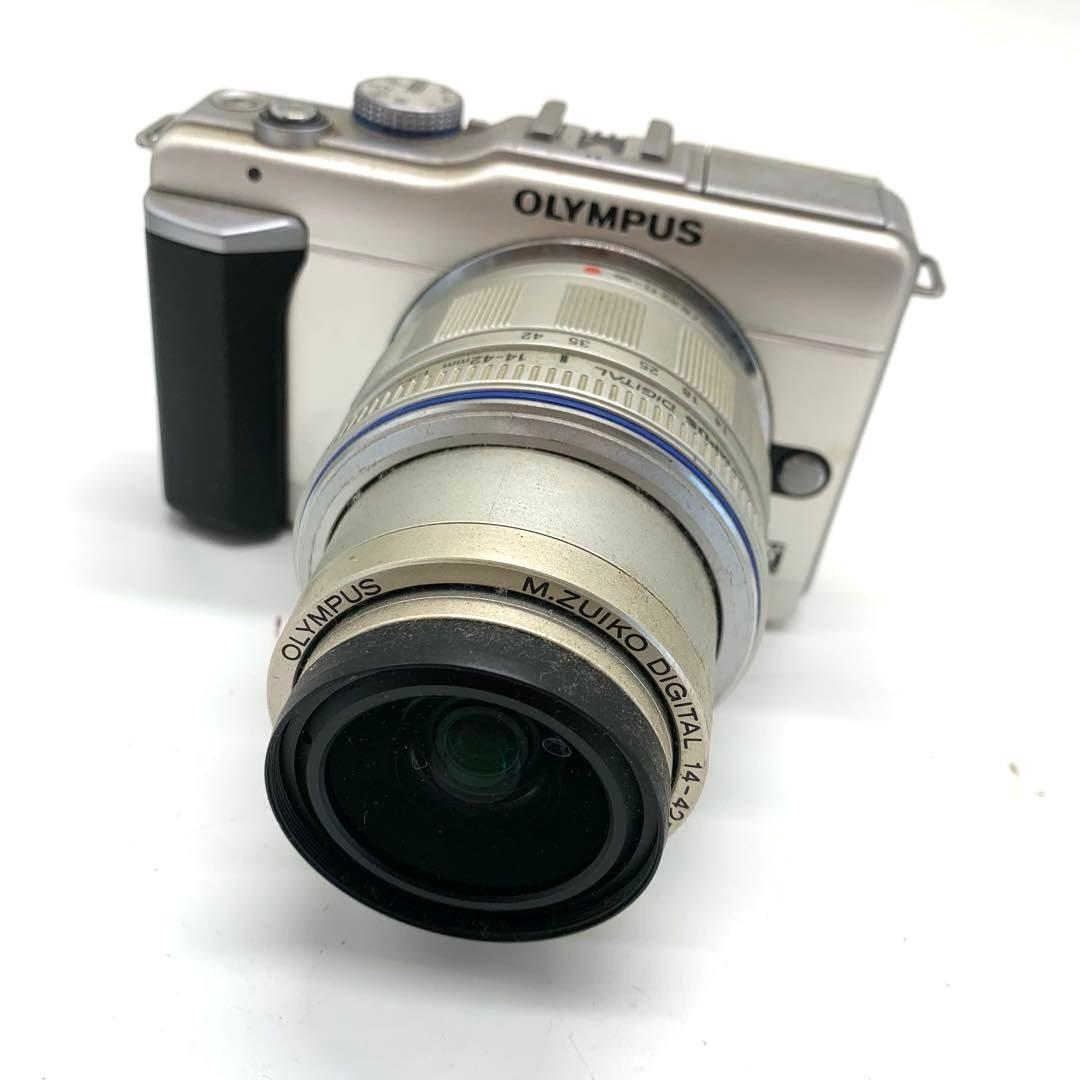 OLYMPUS E-PL1 ミラーレスカメラ 本体　望遠レンズ　バッテリー充電器