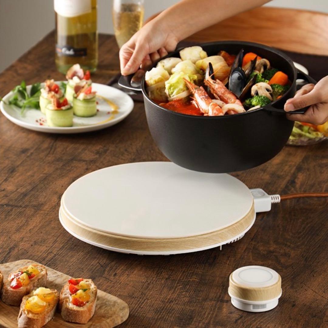 すき焼き、寄せ鍋、おでん等に！寒い冬に！ 新品未使用　ホットトリベット　マインツ