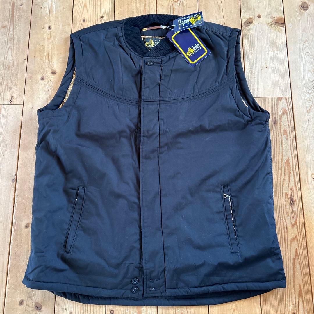 Derby of San Francisco 2XLベスト ブラック×ゴールド