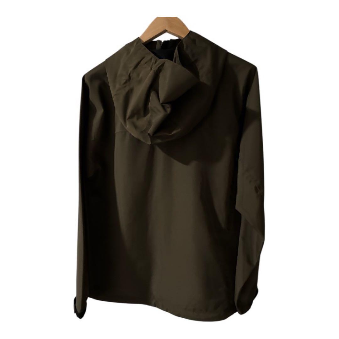 【美品】ジャッカル/ハードシェルジャケット　アーミーグリーン Size:L