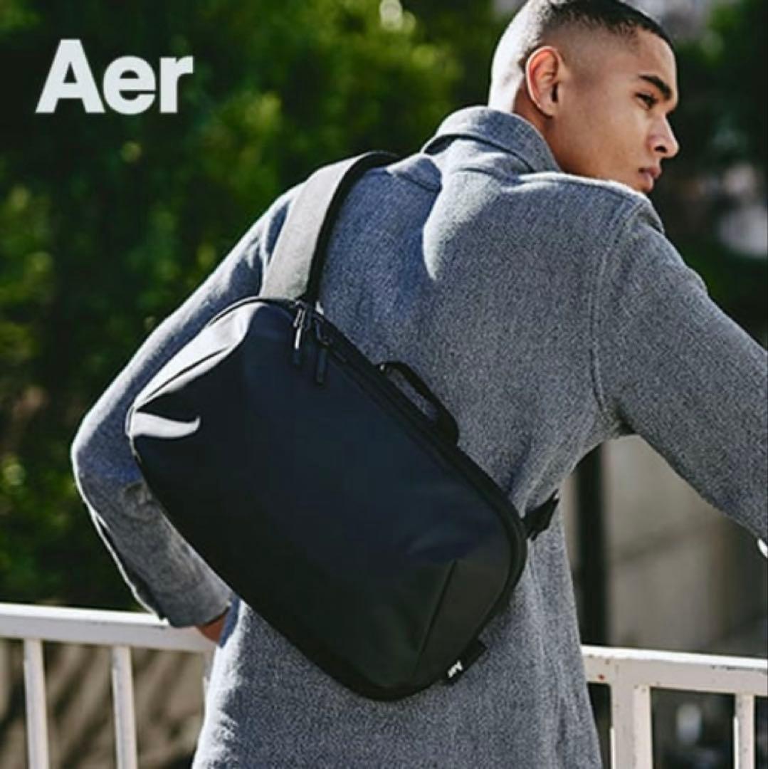 【新品同様】Aer エアー Tech Sling 2 ボディ バッグ ブラック