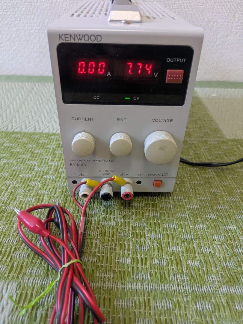 KENWOOD 直流安定化電源 PA18-3A