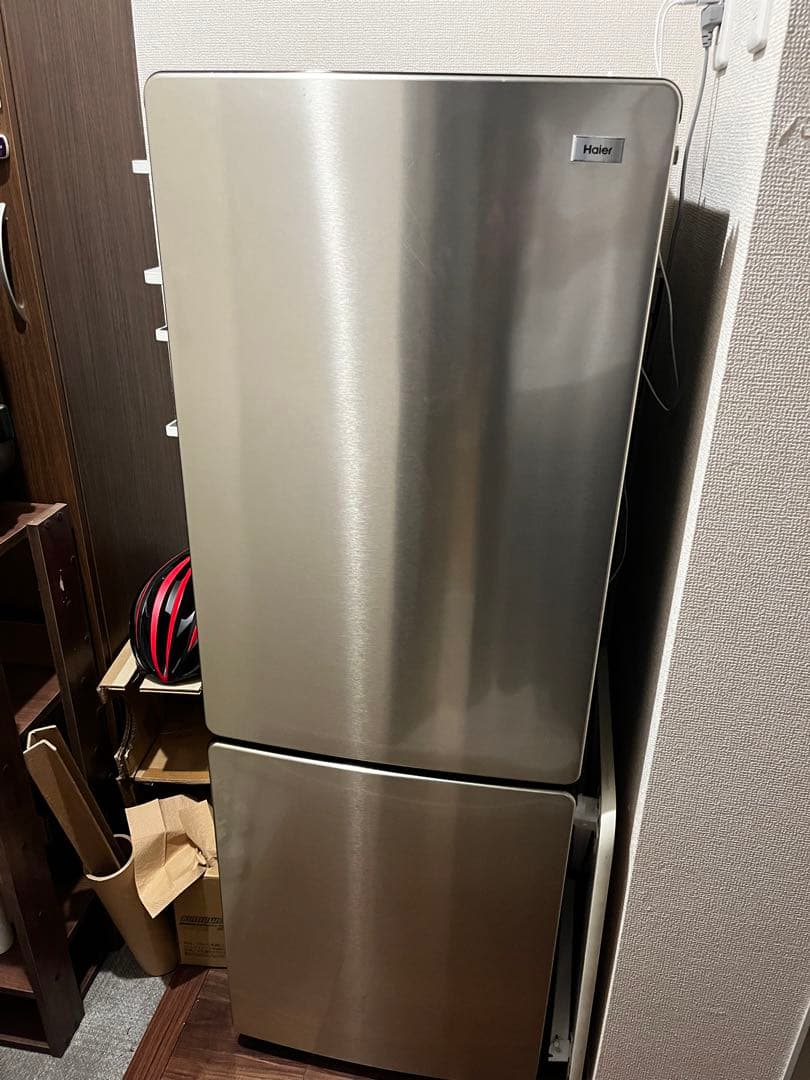 冷蔵庫 ステンレスブラック [2ドア /右開きタイプ /173L]