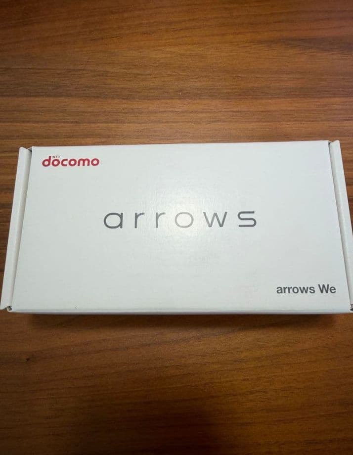 新品未使用！arrows we F-51B スマートフォン本体 ネイビー