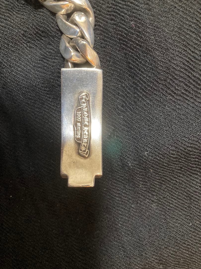 ぼぶゆう様限　クロムハーツ ID フローラルクロスブレスレット 13 link