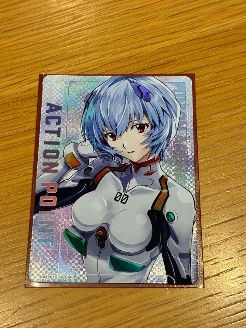 綾波レイ AP アクションポイントカード UNION ARENA