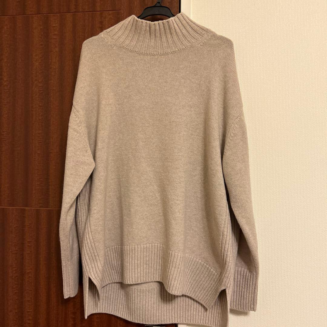 【美品】23区 洗えるカシミヤブレンド ハイネック ニット