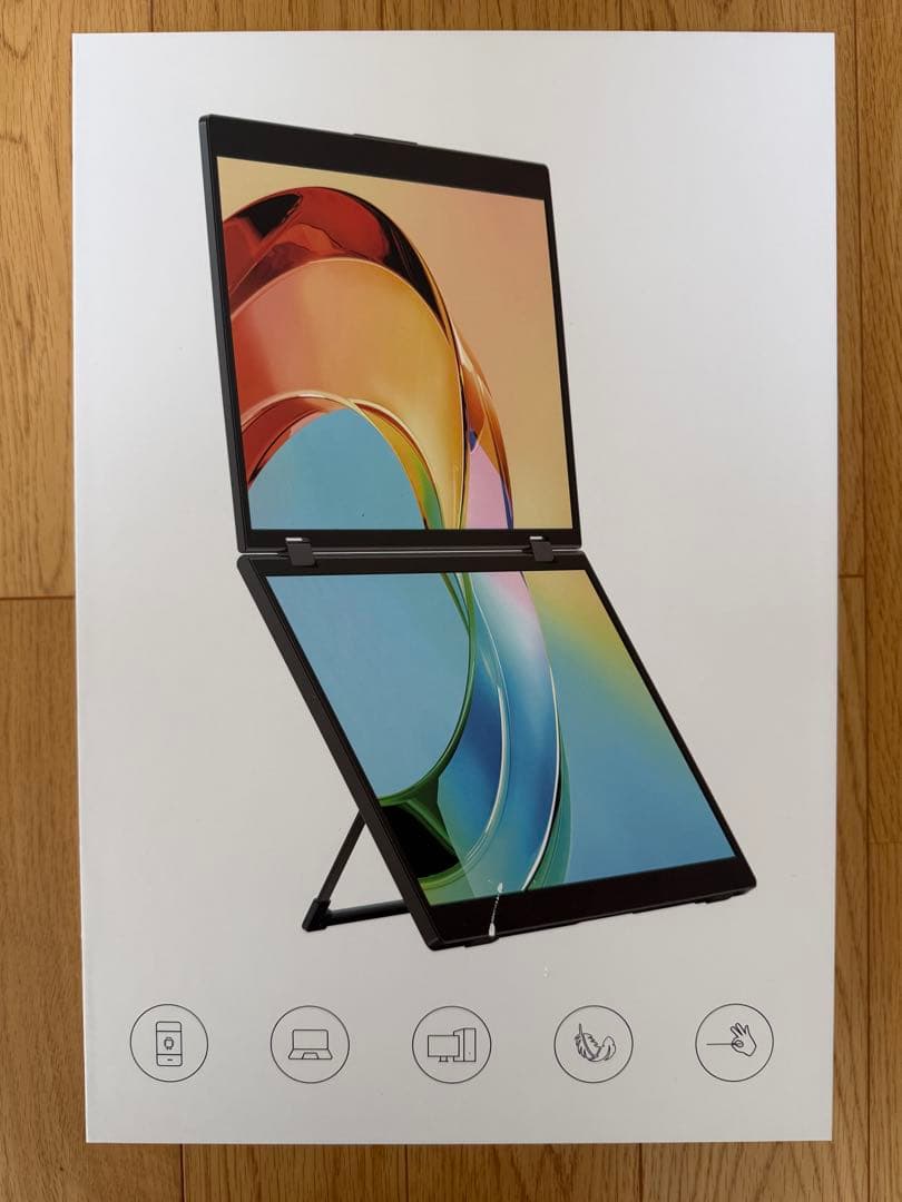 ポータブルデュアルモニター 15.6型デュアル　USB-C minHDMI