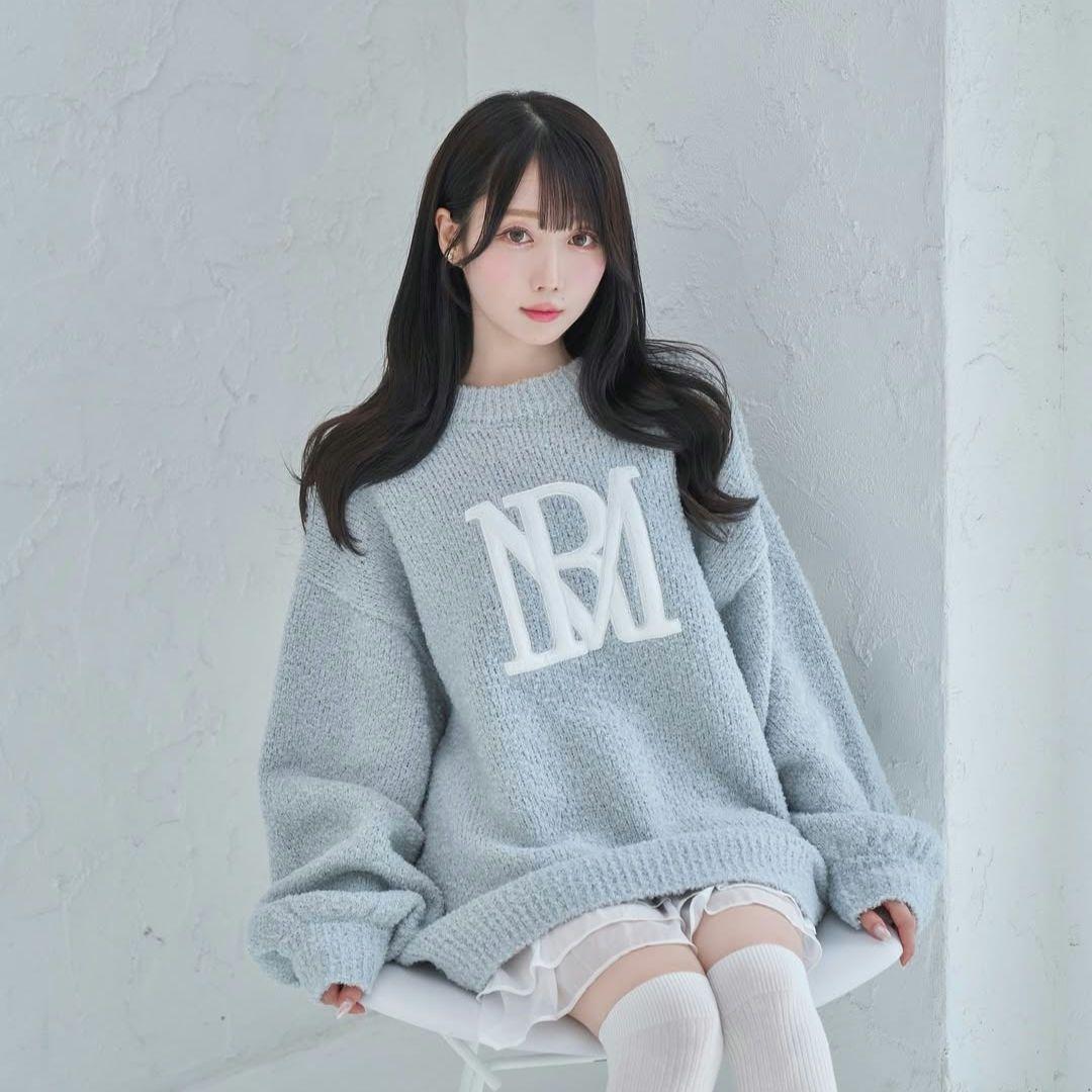 非*示様 rosemuse ロゼミューズ ロゴニット logo AP puffy