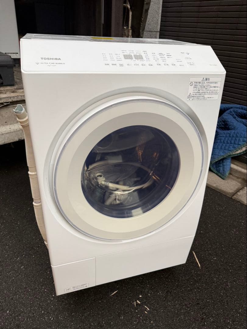 東芝TOSHIBAドラム洗濯機 12/7kg TW-127XM3L