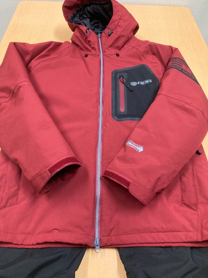 【パンダ】RBB 防寒着 上下セット(L) リバレイ ウィンタージャケット