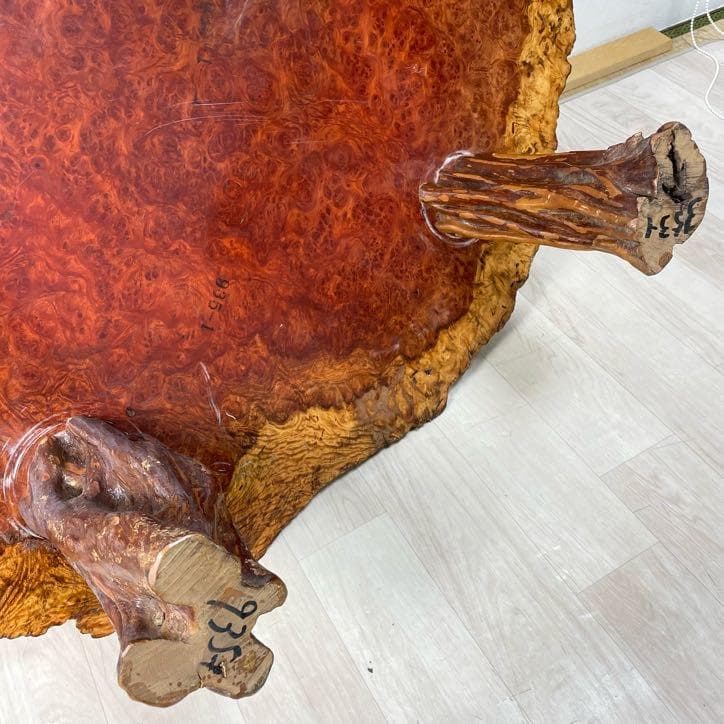 花梨 天然木 一枚板 瘤 瘤杢 花台 座卓 テーブル