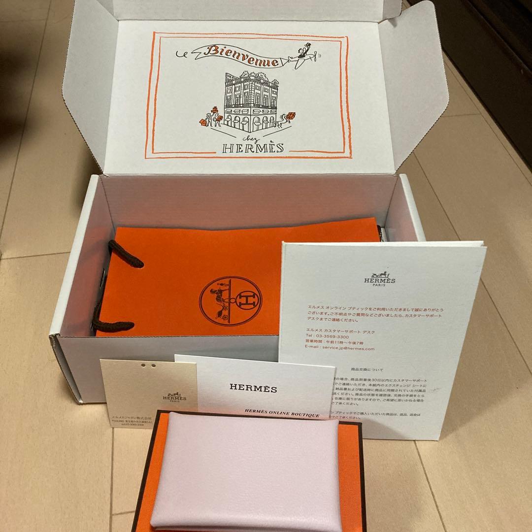 ⭐︎最終値下げ⭐︎新品・未使用エルメス カードケース カルヴィ モーヴペール
