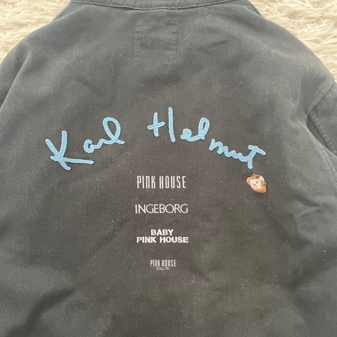 Karl Helmut 2way 刺繍　ワッペン　キルティング　ジャケット