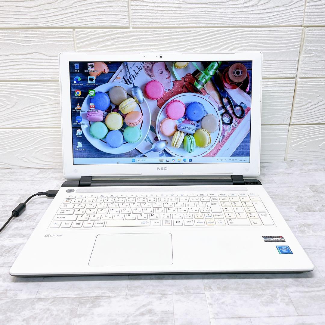 お買い得✨NEC ノートパソコン カメラ DVD windows11 NEC
