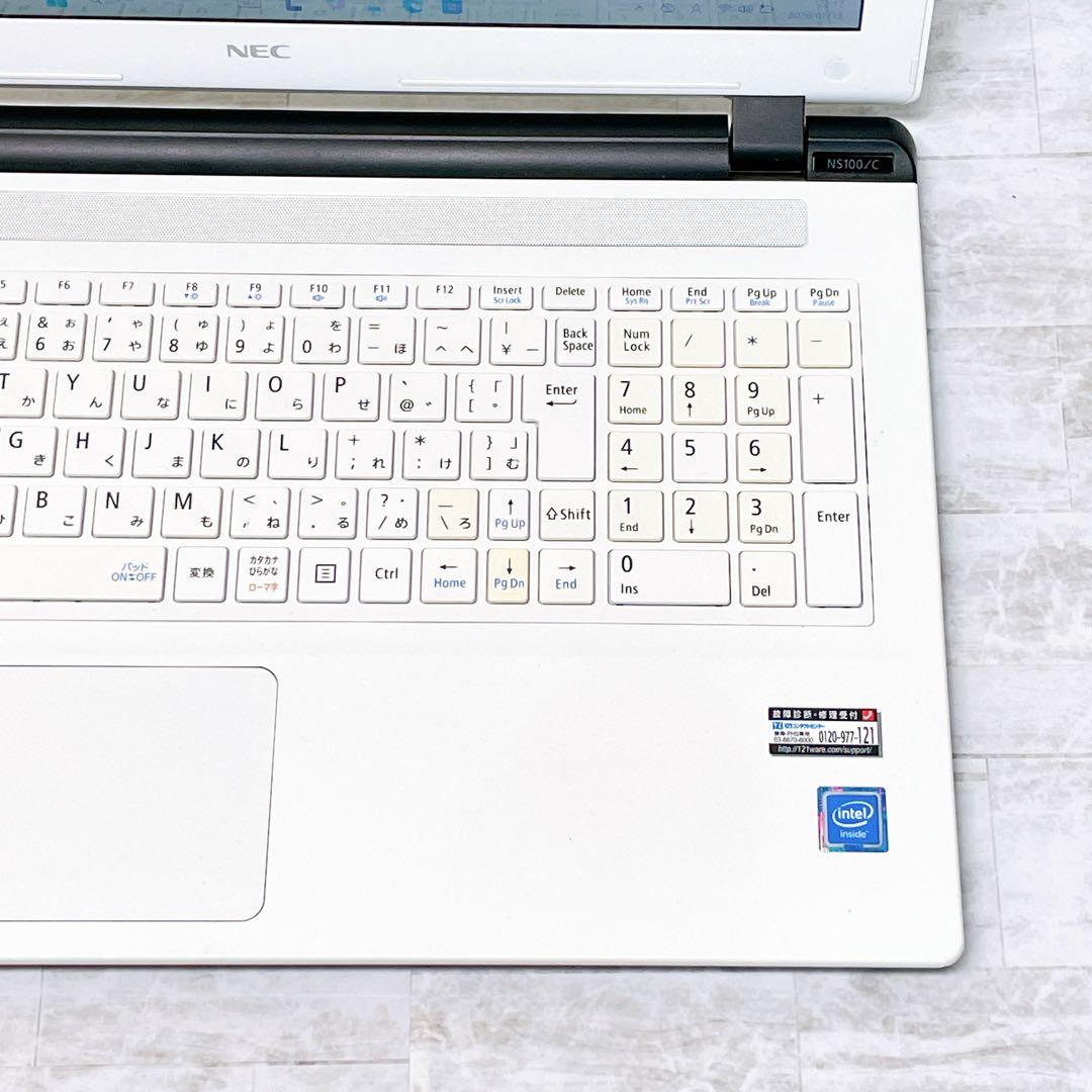 お買い得✨NEC ノートパソコン カメラ DVD windows11 NEC