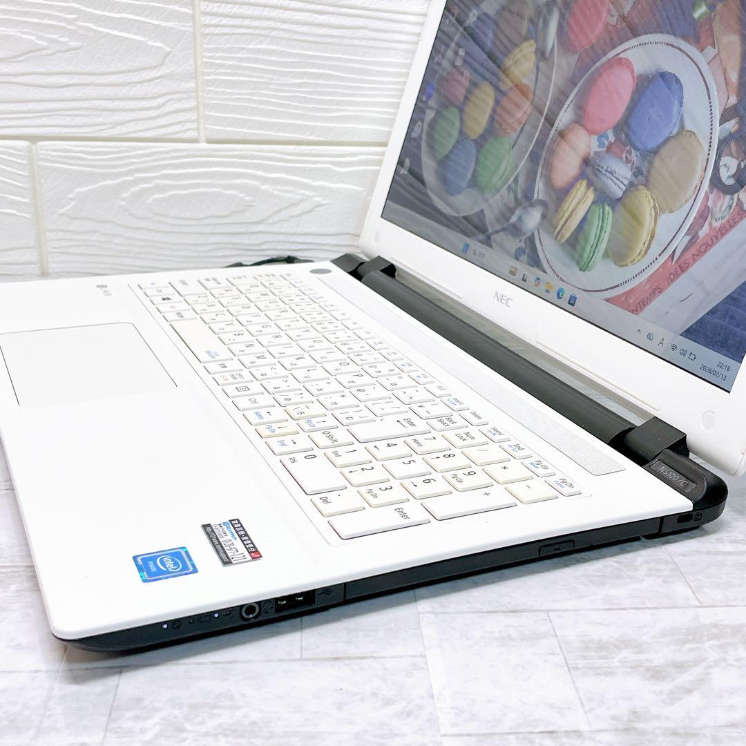 お買い得✨NEC ノートパソコン カメラ DVD windows11 NEC