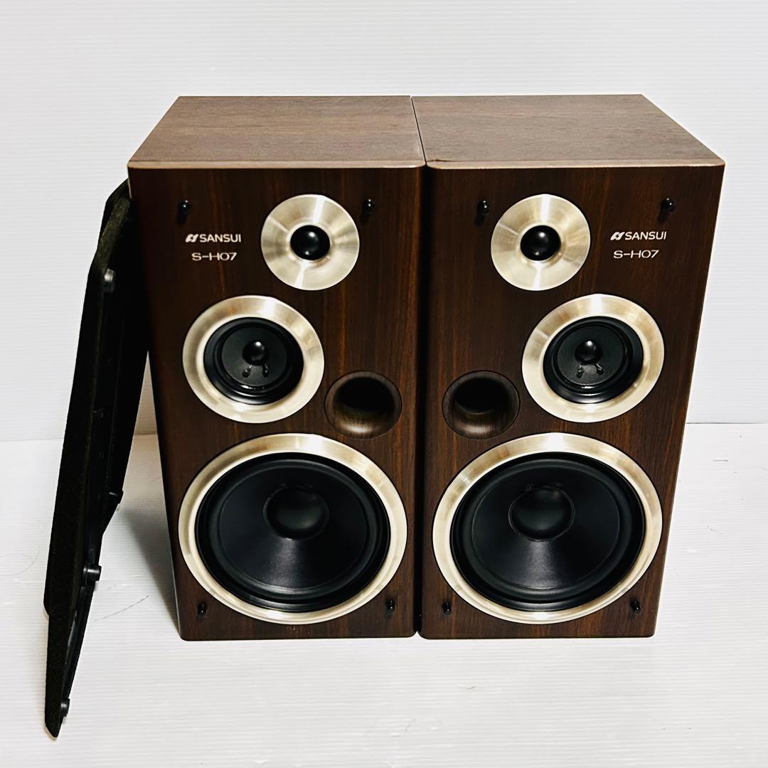 【美品】SANSUI サンスイ　S-H07 LRセット