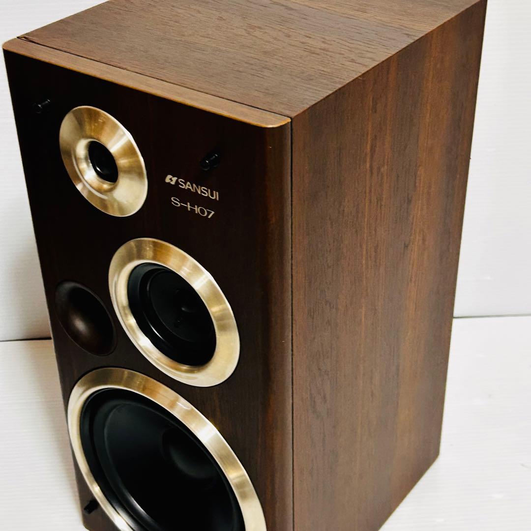 【美品】SANSUI サンスイ　S-H07 LRセット
