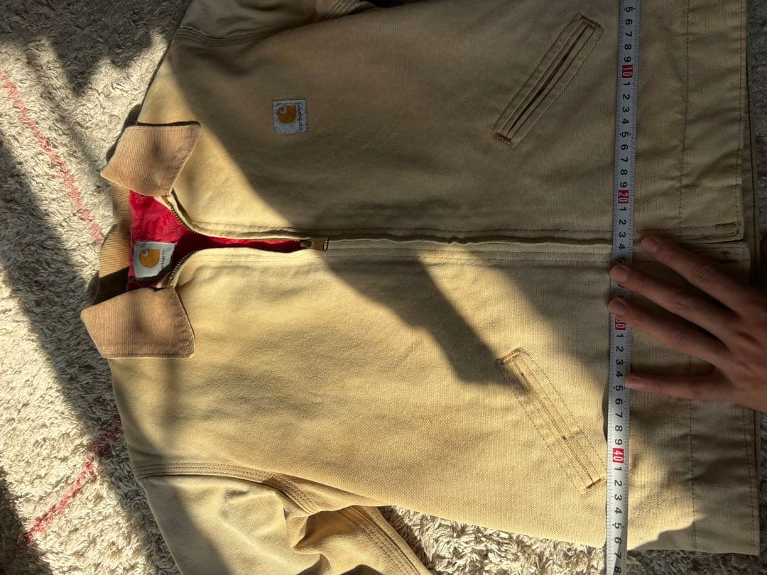 Carhartt 90s USA製　デトロイトジャケット　色落ちフェード