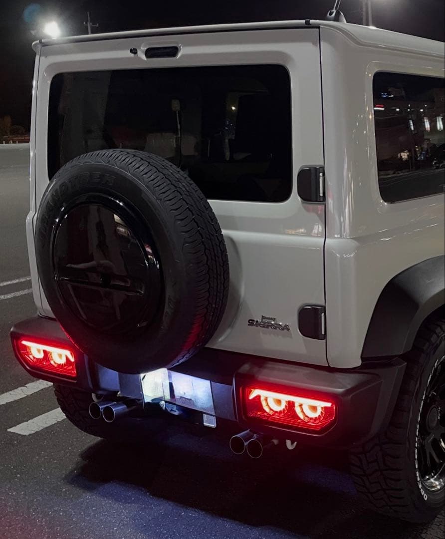 JB64/74 ジムニー用　ステンレスマフラー　直管