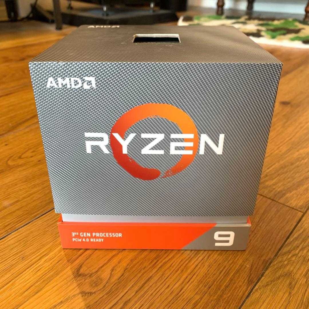 値下 美品 AMD Ryzen 9 3900X 新品クーラー付属 CPU AM4