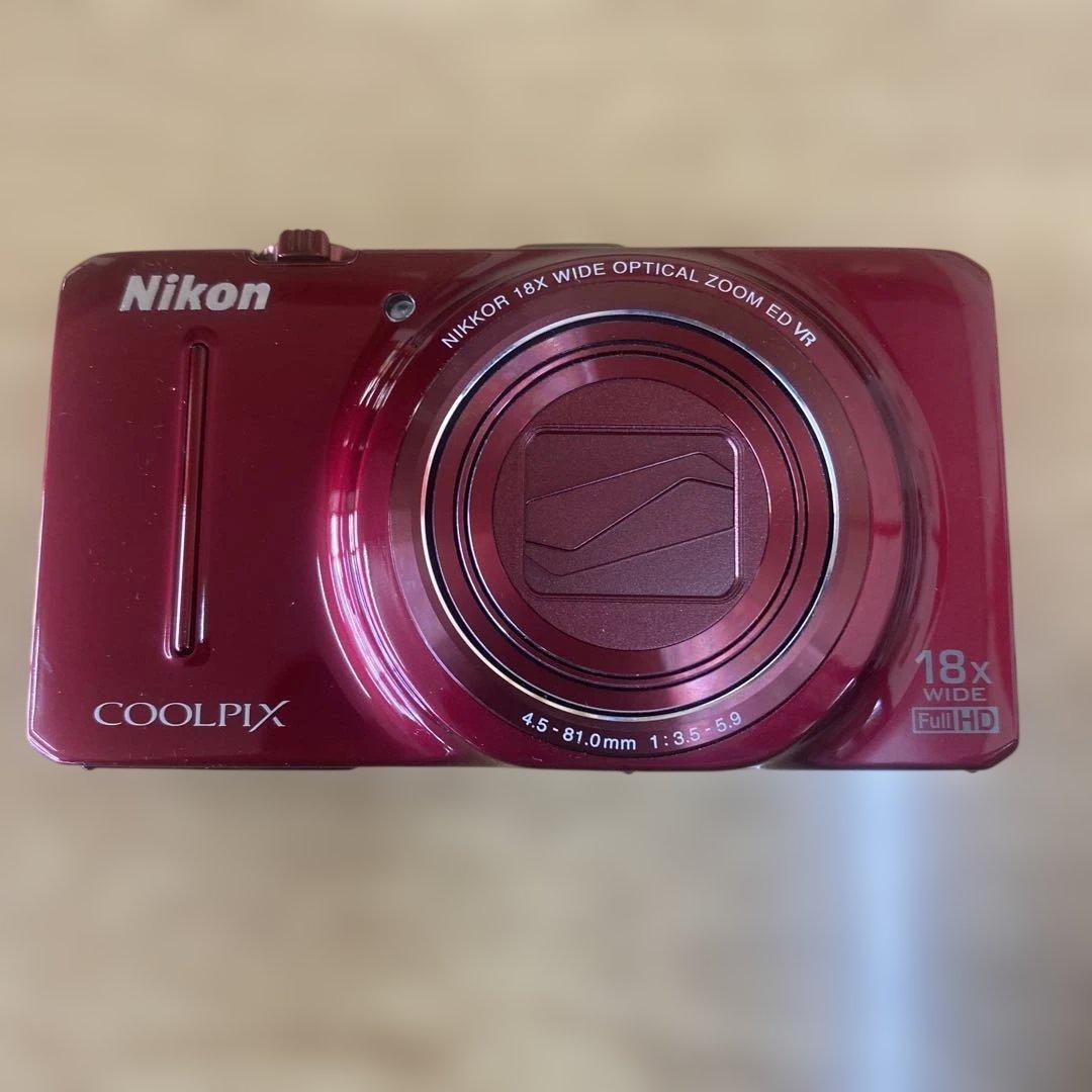 Nikon COOLPIX S9300 赤 18倍ズーム