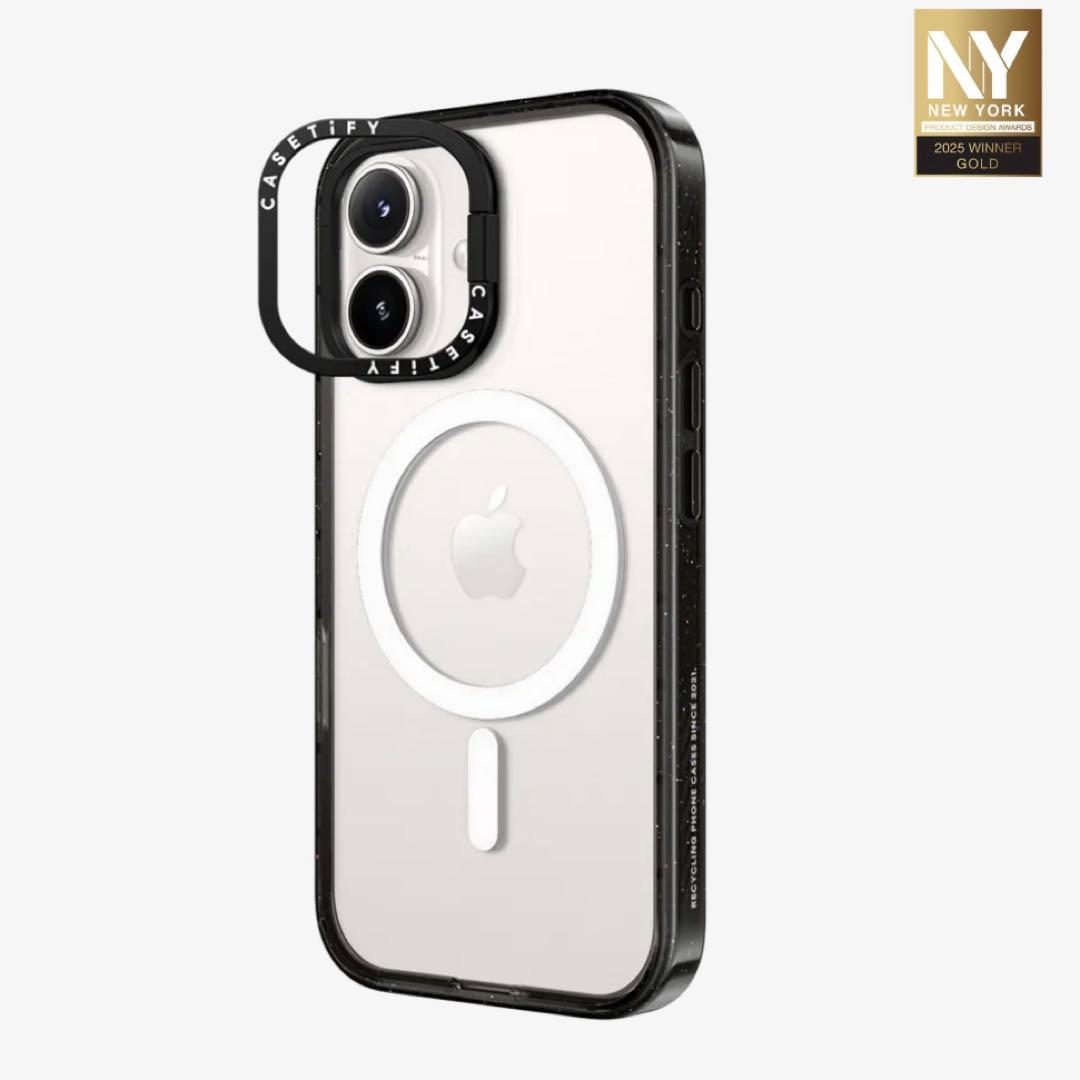 ケースティファイ CASETIFY クリアケースMagSafe iPhone16