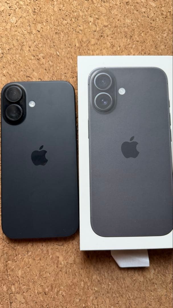 iPhone16 128g black バッテリー100%