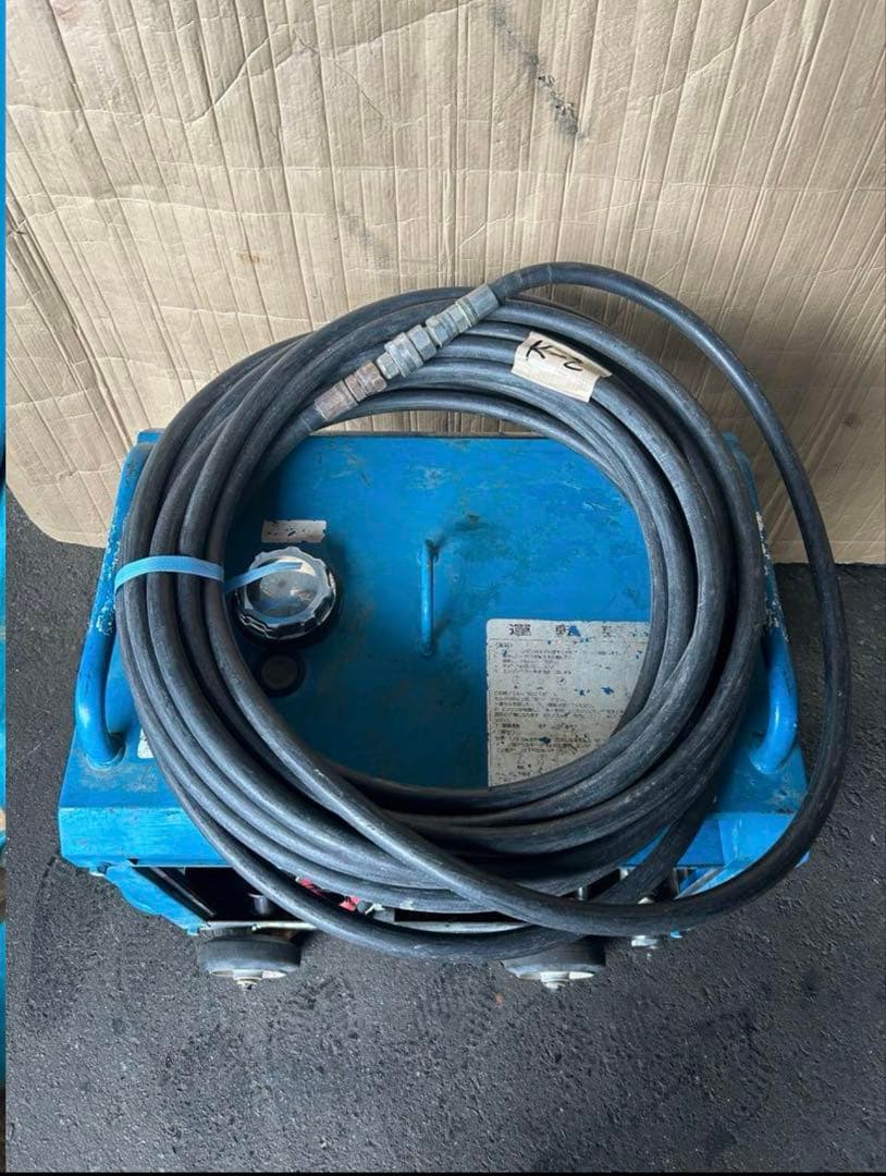 K2 ツルミHPJ-5ESM高圧洗浄機防音ガン・高圧ホース・給排水ホースセット