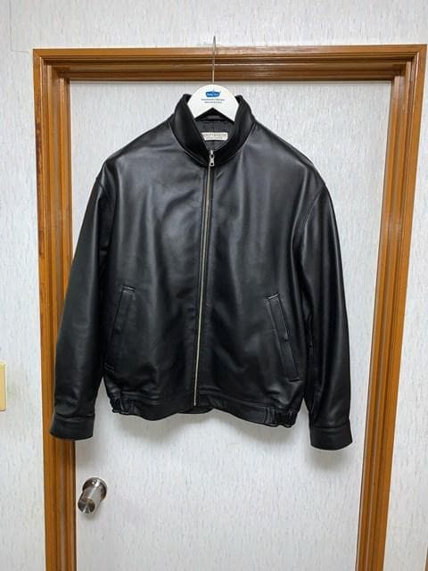 L 美品 BEAUTY&YOUTH シープレザー MIL ブルゾン