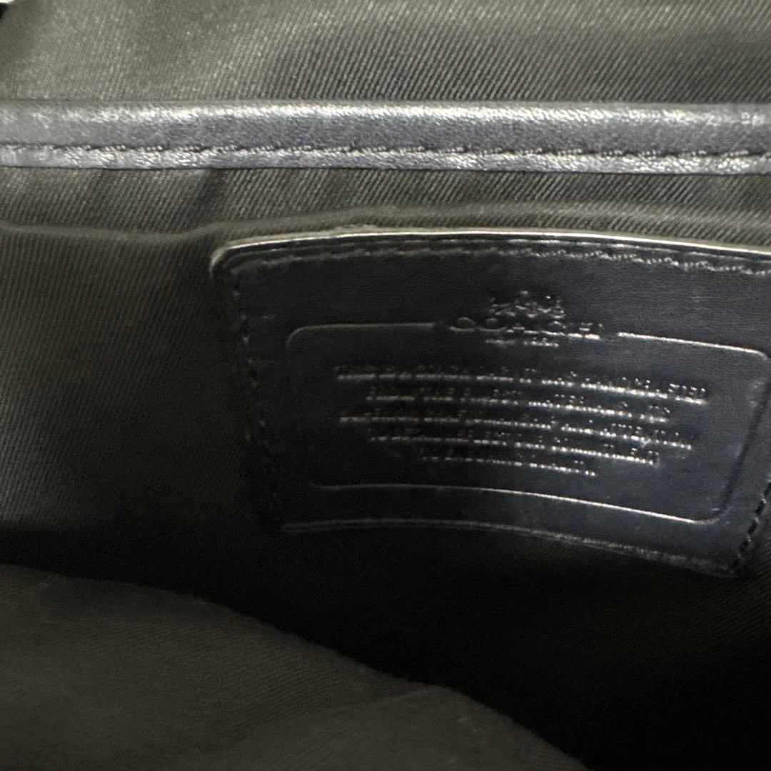 COACH コーチ　ボディバッグ ショルダーバッグ レザー　斜め掛け　メンズ