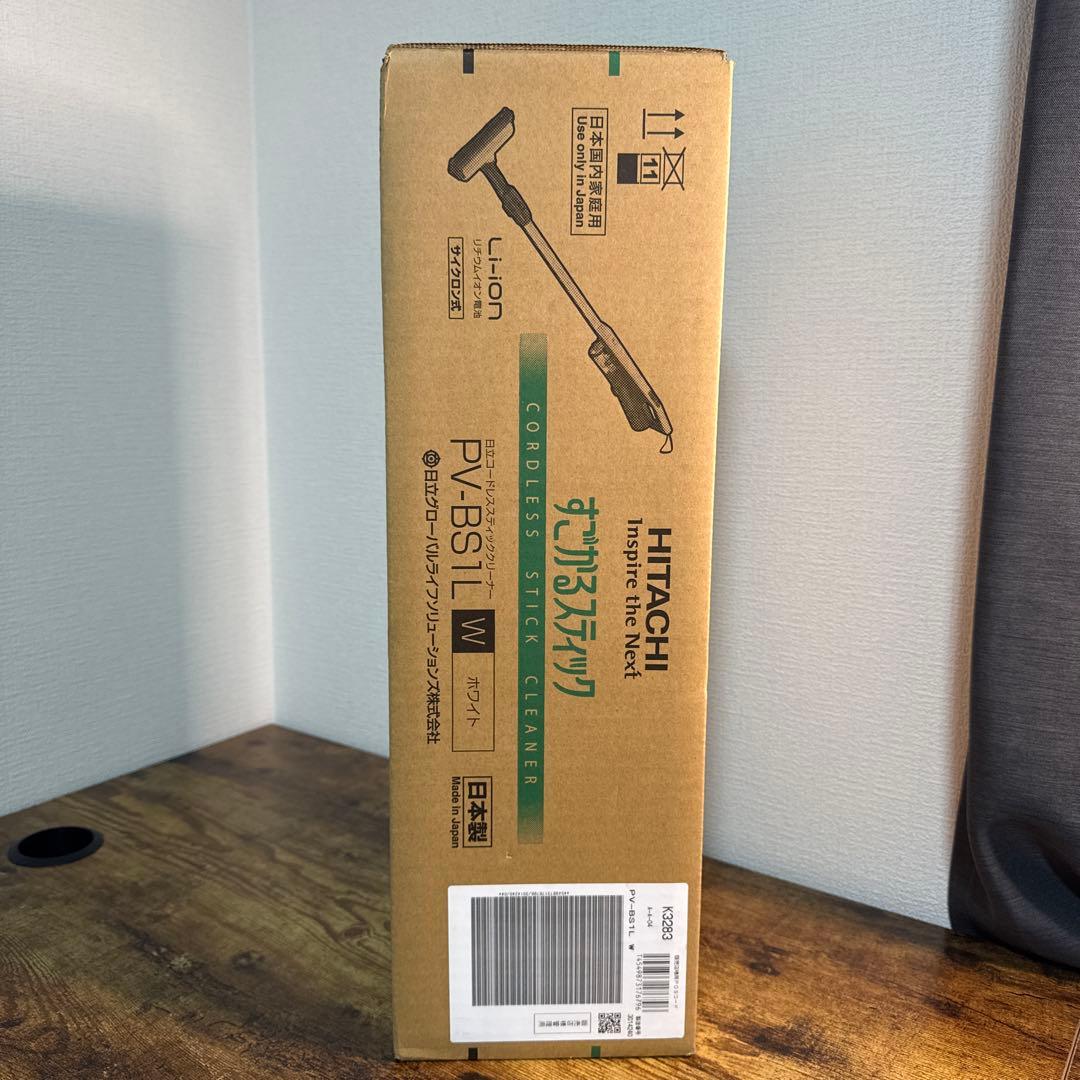 HITACHI PV-BS1L W 掃除機 ホワイト