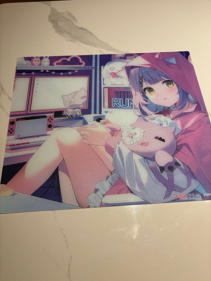 ぶいすぽっ！　ガラスマウスパッド　紫宮るな