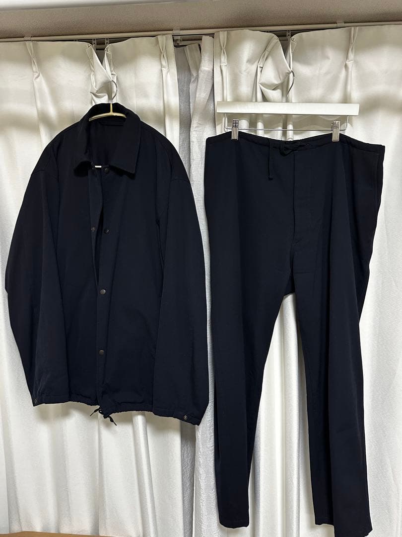 COMOLI ウールサージ コーチジャケット セットアップ　BEAMS別注