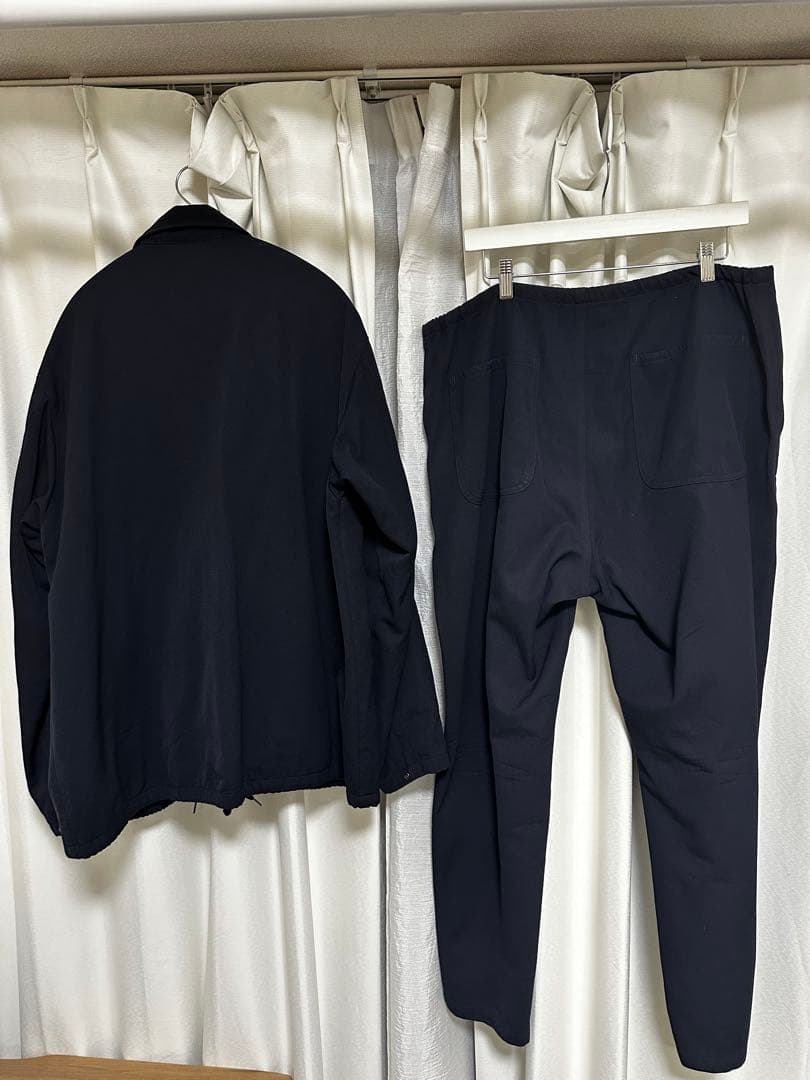 COMOLI ウールサージ コーチジャケット セットアップ　BEAMS別注