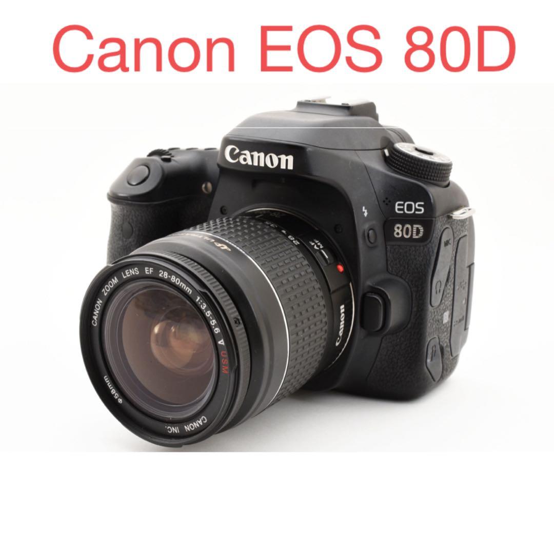 デジタル一眼レフカメラ Canon キヤノン EOS 80D